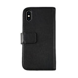 Rvelon iPhone X/iPhone Xs Etui Ekte Skinn Svart