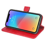 iPhone X/iPhone Xs Etui Avtagbart Deksel Rød