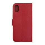iPhone X/iPhone Xs Etui Avtagbart Deksel Rød