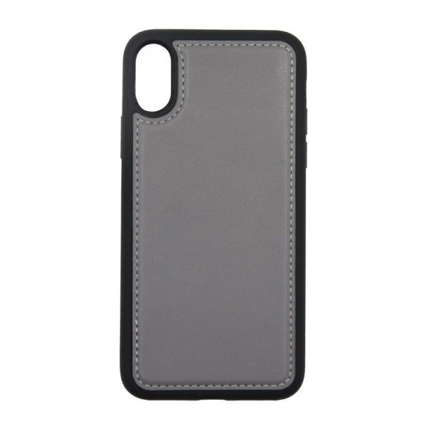iPhone X/iPhone Xs Etui Avtagbart Deksel Grå
