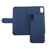 Rvelon iPhone X/iPhone Xs Etui Detachable Wallet Case Blå