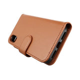 Rvelon iPhone X/iPhone Xs Etui Detachable Wallet Case Brun