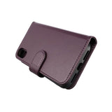 Rvelon iPhone X/iPhone Xs Etui Detachable Wallet Case Lilla
