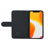 Rvelon iPhone X/iPhone Xs Etui Detachable Wallet Case Svart