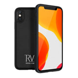 Rvelon iPhone X/iPhone Xs Etui Detachable Wallet Case Svart