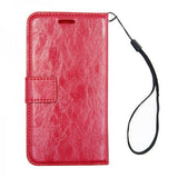 iPhone X/iPhone Xs Etui Detachable Wallet Case Rød