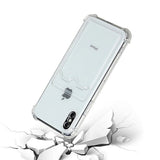iPhone X/iPhone Xs Deksel Kortholder Støtsikker Transparent