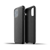 Mujjo iPhone 11 Pro Deksel Full Leather Case Svart