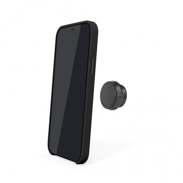 Pipetto iPhone 12 Mini Magnetic Leather Case med Magnethållare Brun