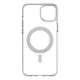 Decoded iPhone 15 Plus Deksel Recycled Plastic Transparant Loop Stand Back Cover Klar