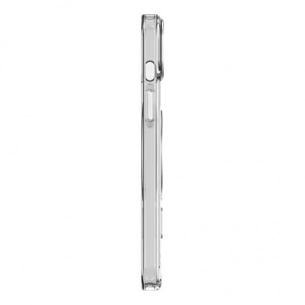 Decoded iPhone 15 Plus Deksel Recycled Plastic Transparant Loop Stand Back Cover Klar