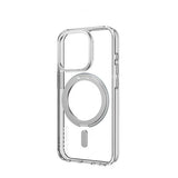 Decoded iPhone 15 Pro Deksel Recycled Plastic Transparant Loop Stand Back Cover Klar