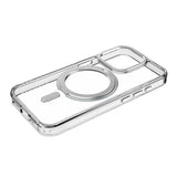 Decoded iPhone 15 Pro Deksel Recycled Plastic Transparant Loop Stand Back Cover Klar