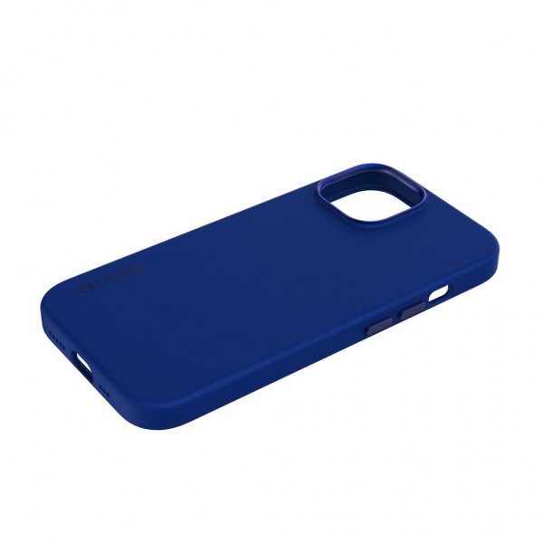 Decoded iPhone 15 Pro Max Deksel Silicone Backcover Galactic Blue