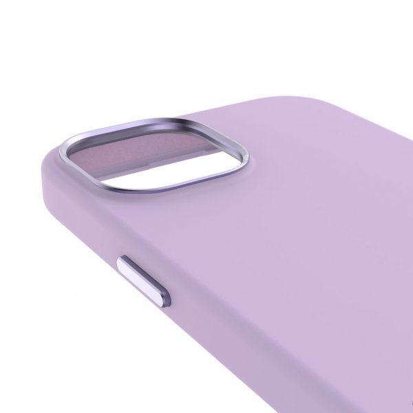 Decoded iPhone 15 Deksel Silicone Backcover Lavendel