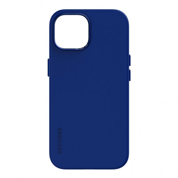 Decoded iPhone 15 Pro Max Deksel Silicone Backcover Galactic Blue