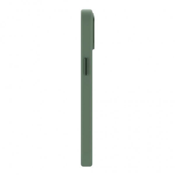 Decoded iPhone 15 Plus Deksel Silicone Backcover Sage Leaf Green