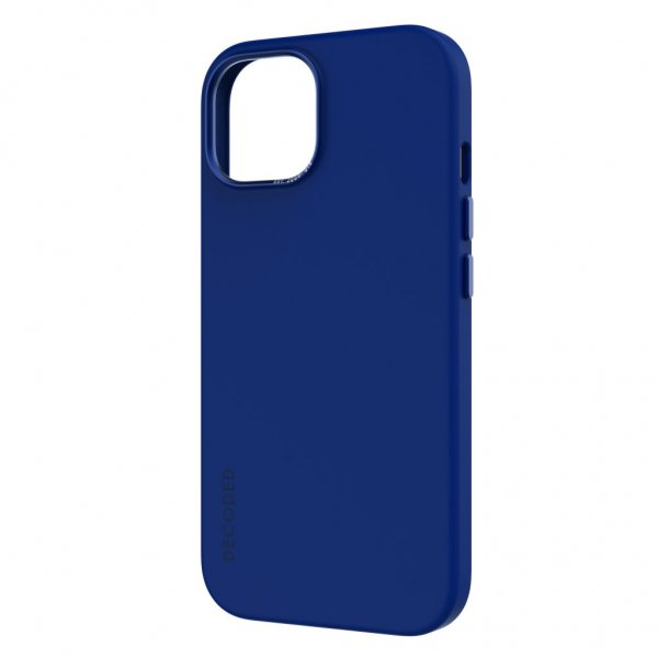 Decoded iPhone 15 Pro Max Deksel Silicone Backcover Galactic Blue