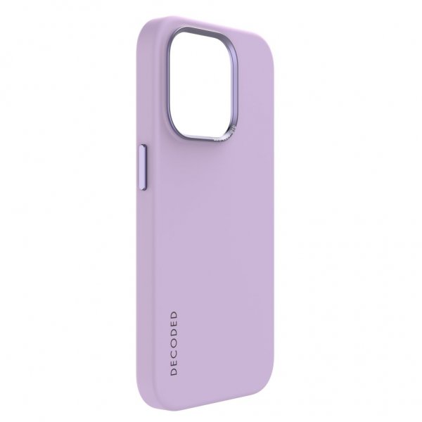 Decoded iPhone 15 Pro Deksel Silicone Backcover Lavendel