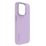 Decoded iPhone 15 Pro Deksel Silicone Backcover Lavendel
