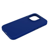 Decoded iPhone 15 Pro Deksel Silicone Backcover Galactic Blue