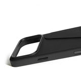 Mujjo iPhone 17 Pro Max Deksel Full Leather Wallet Case MagSafe Svart