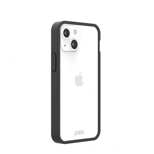 Pela iPhone 13 Mini Deksel Clear Svart