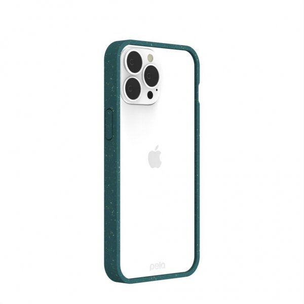 Pela iPhone 13 Pro Max Skal Eco Friendly Clear Grønn