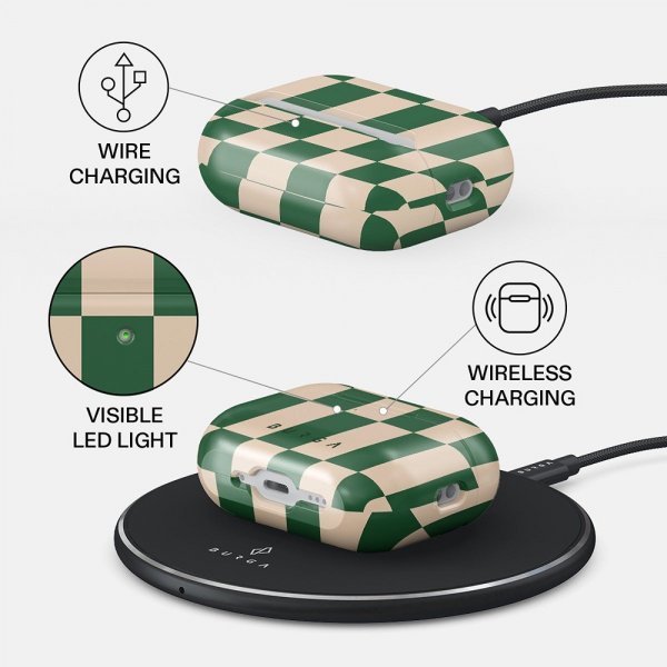 Burga AirPods Pro 3 Deksel Design Ivy League
