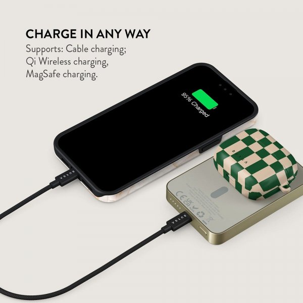 Burga Powerbank MagSafe 5000 mAh Ivy League Gold
