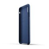Mujjo iPhone Xs Max Deksel Full Leather Case Svart