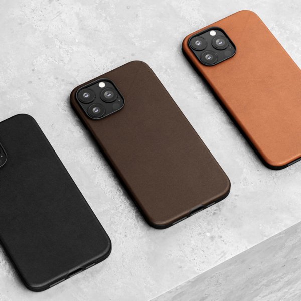 Journey iPhone 13 Pro Max Deksel Ekte Skinn MagSafe Svart