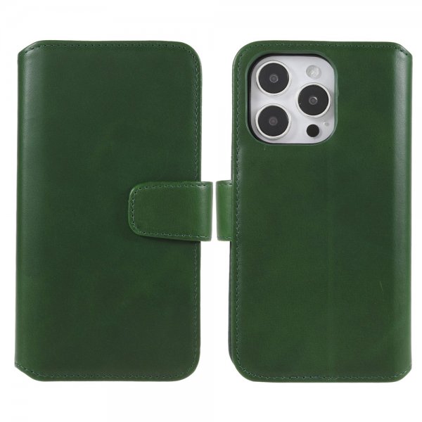 Nordic Covers iPhone 12/iPhone 12 Pro Etui Essential Leather Juniper Green