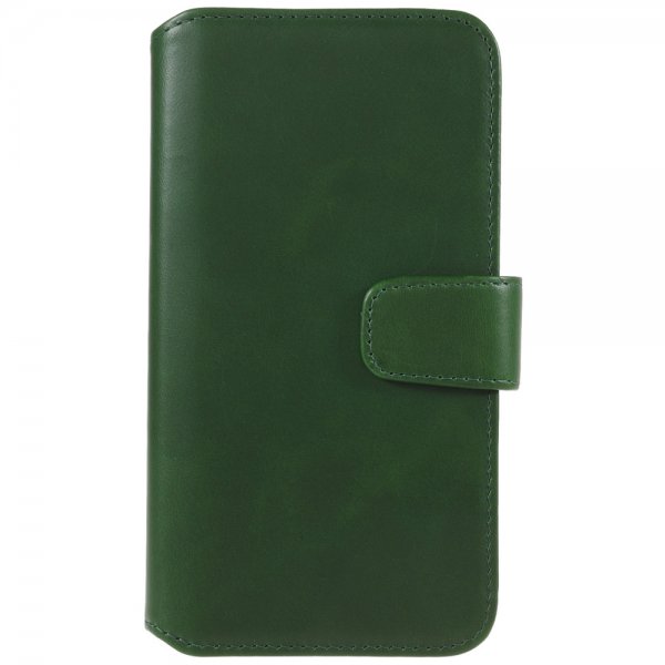 Nordic Covers iPhone 12/iPhone 12 Pro Etui Essential Leather Juniper Green