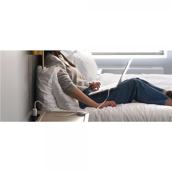 iOttie Kabel 100W Retractable USB-C 2-pakning Hvit