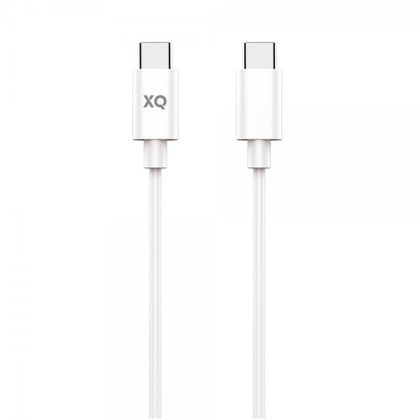 Xqisit Kabel Charge & Sync USB-C/USB-C 1m Hvit