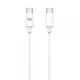 Xqisit Kabel Charge & Sync USB-C/USB-C 1m Hvit