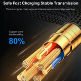 Joyroom Kabel Digital Display Fast Charging Cable USB-C till USB-C 100W 1.2m