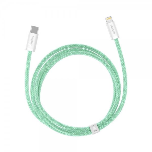 Baseus Kabel Dynamic Series USB-C till Lightning 1 m Grønn