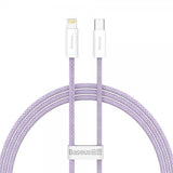 Baseus Kabel Dynamic Series USB-C till Lightning 1 m Lilla