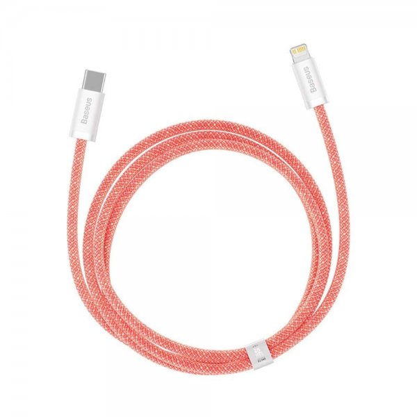 Baseus Kabel Dynamic Series USB-C till Lightning 1 m Oransje