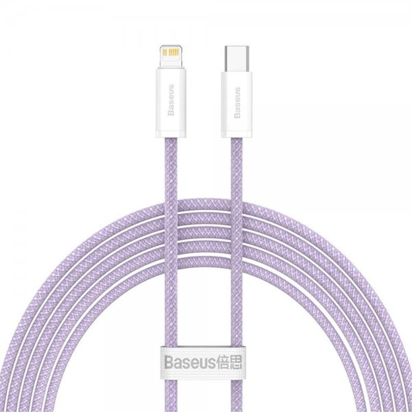 Baseus Kabel Dynamic Series USB-C till Lightning 2 m Lilla