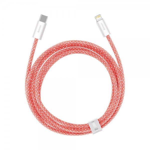 Baseus Kabel Dynamic Series USB-C till Lightning 2 m Oransje