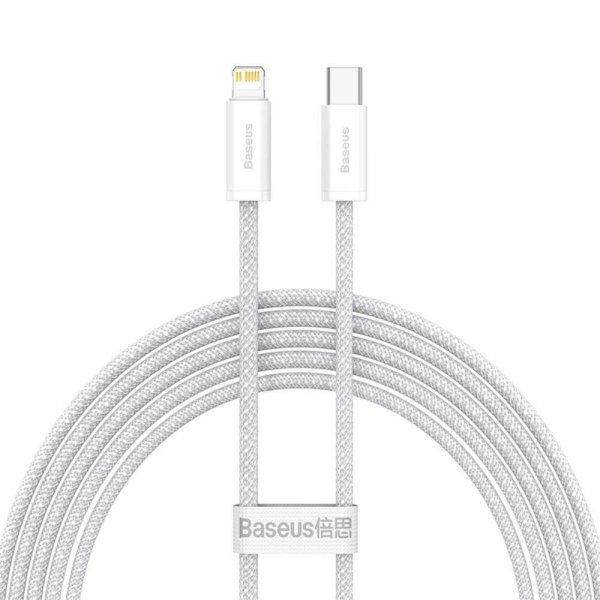 Baseus Kabel Dynamic Series USB-C till Lightning 2 m Hvit