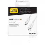 Otterbox Kabel Fast Charge Cable USB-C/USB-C 2m Hvit