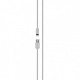 Xqisit Kabel Flettet USB-A/Lightning 1.8m Hvit