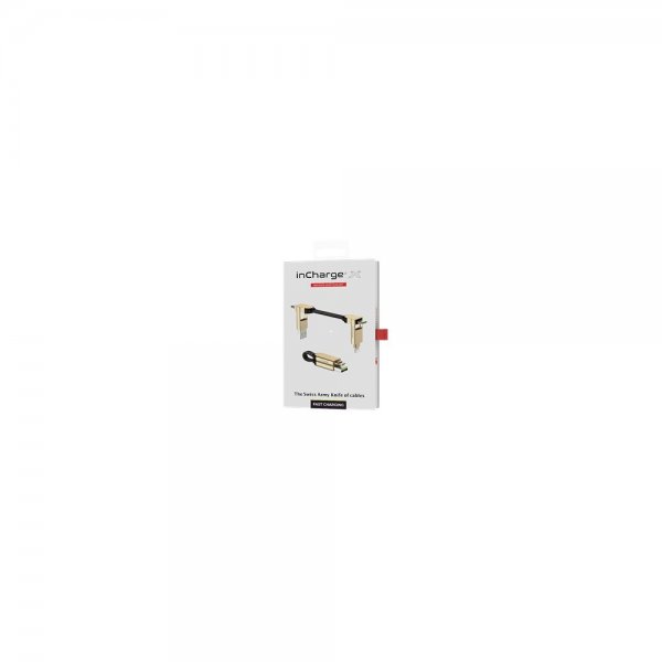 Rolling Square Kabel inCharge X Keyring 100W 6in1 Marble Beige