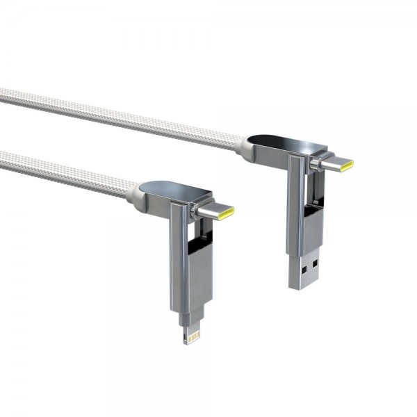 Rolling Square Kabel inCharge XL 100W 3m 6in1 Glacier White