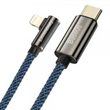Baseus Kabel Legend Series USB-C till Lightning 2 m Blå