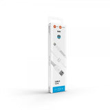 Fixed Kabel Liquid Silicone USB-A/Lightning 1.2m Hvit